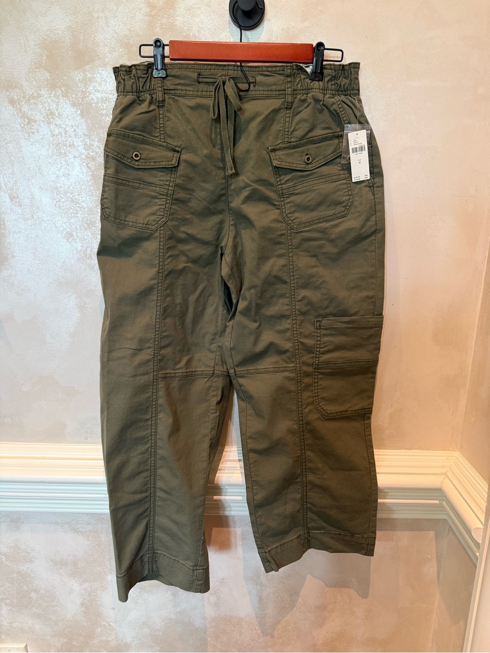 Women’s Olive Green Utility Cargo Pants